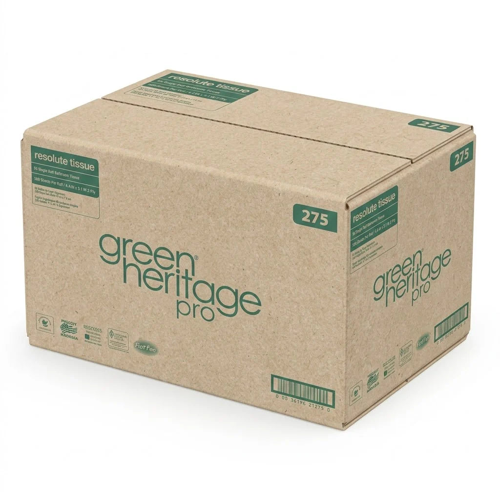 Green Heritage Pro 2-Ply Toilet Paper 500 Sheets per roll