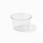 1 oz Clear Plastic Portion Cups — Case of 2,500 (20 Packs × 125 Cups)