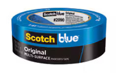 3 - Pack Scotch-Blue Original Multi-surface Painter's Tape 1.88" x 60yd