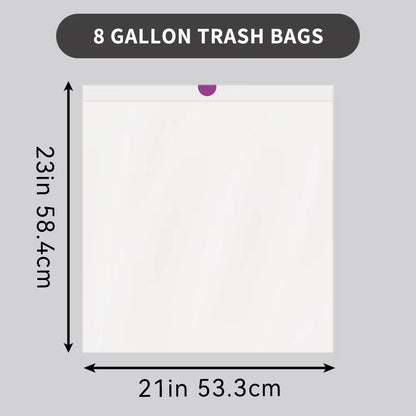 Xtratuff Trash Bag Drawstring 8 Gallon Lavender - 2 Pack (180CT)